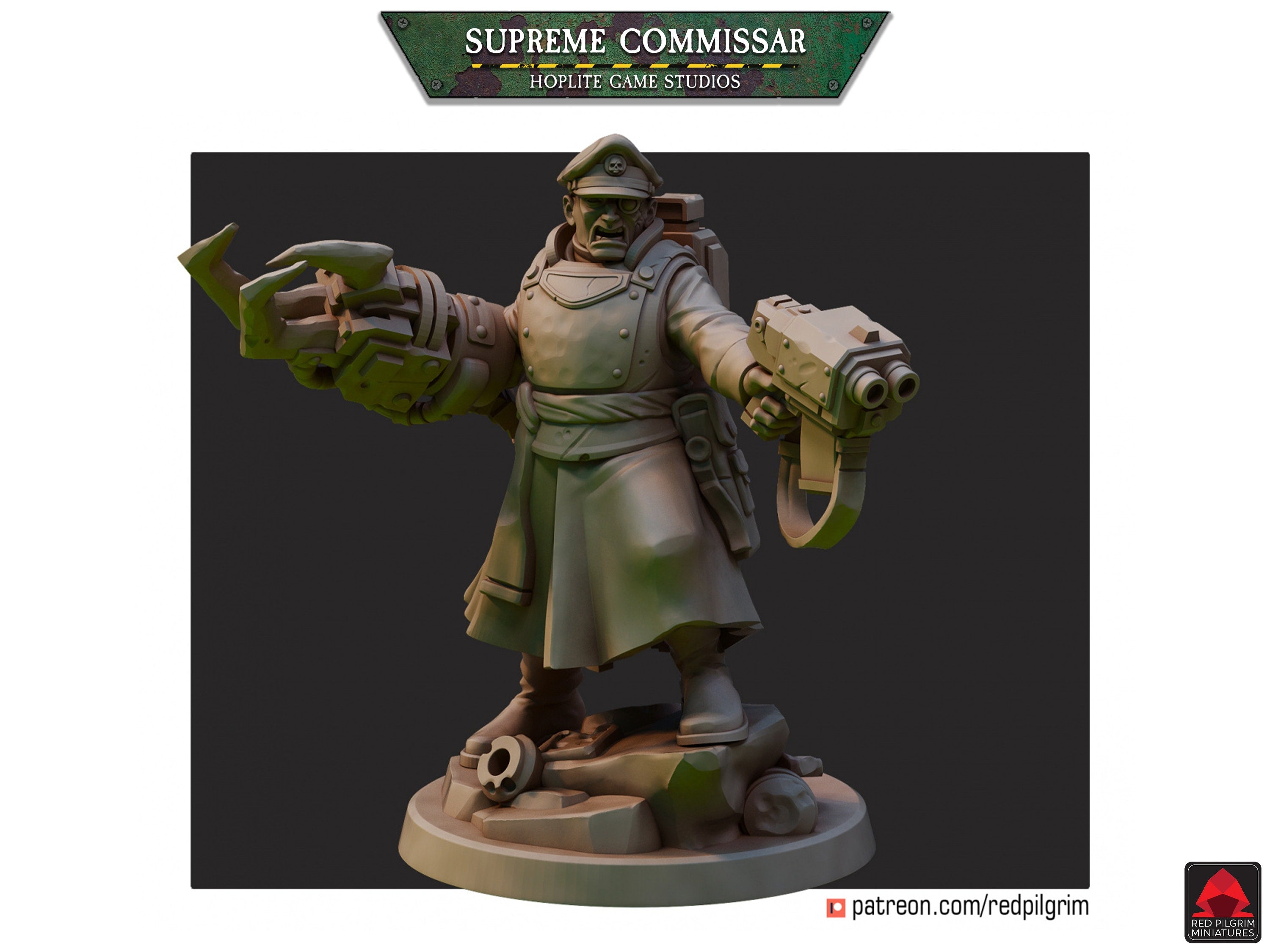 Supreme Imperial Commissar | Red Pilgrim Miniatures | 28mm