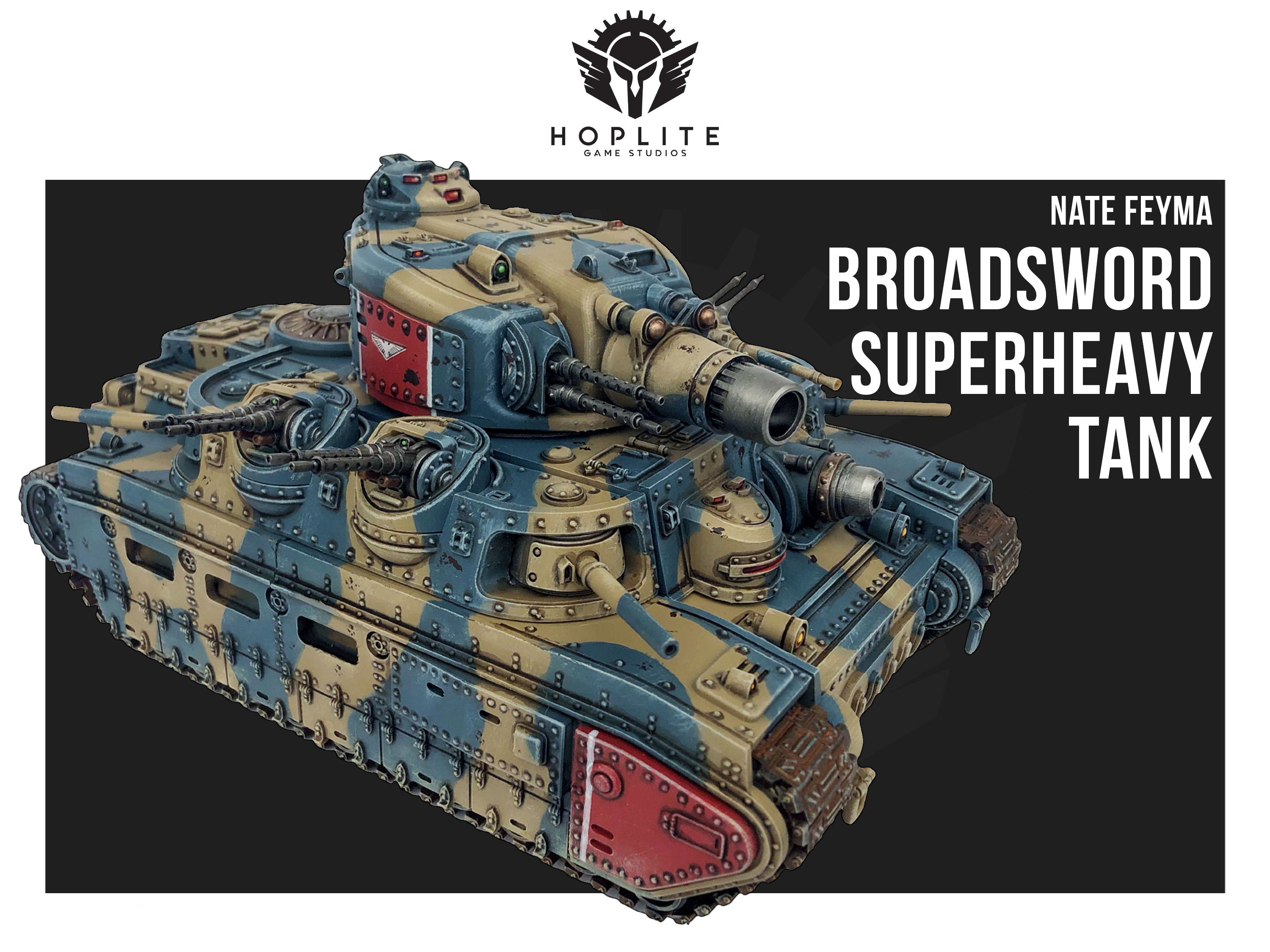 El tanque de batalla superpesado Broadsword