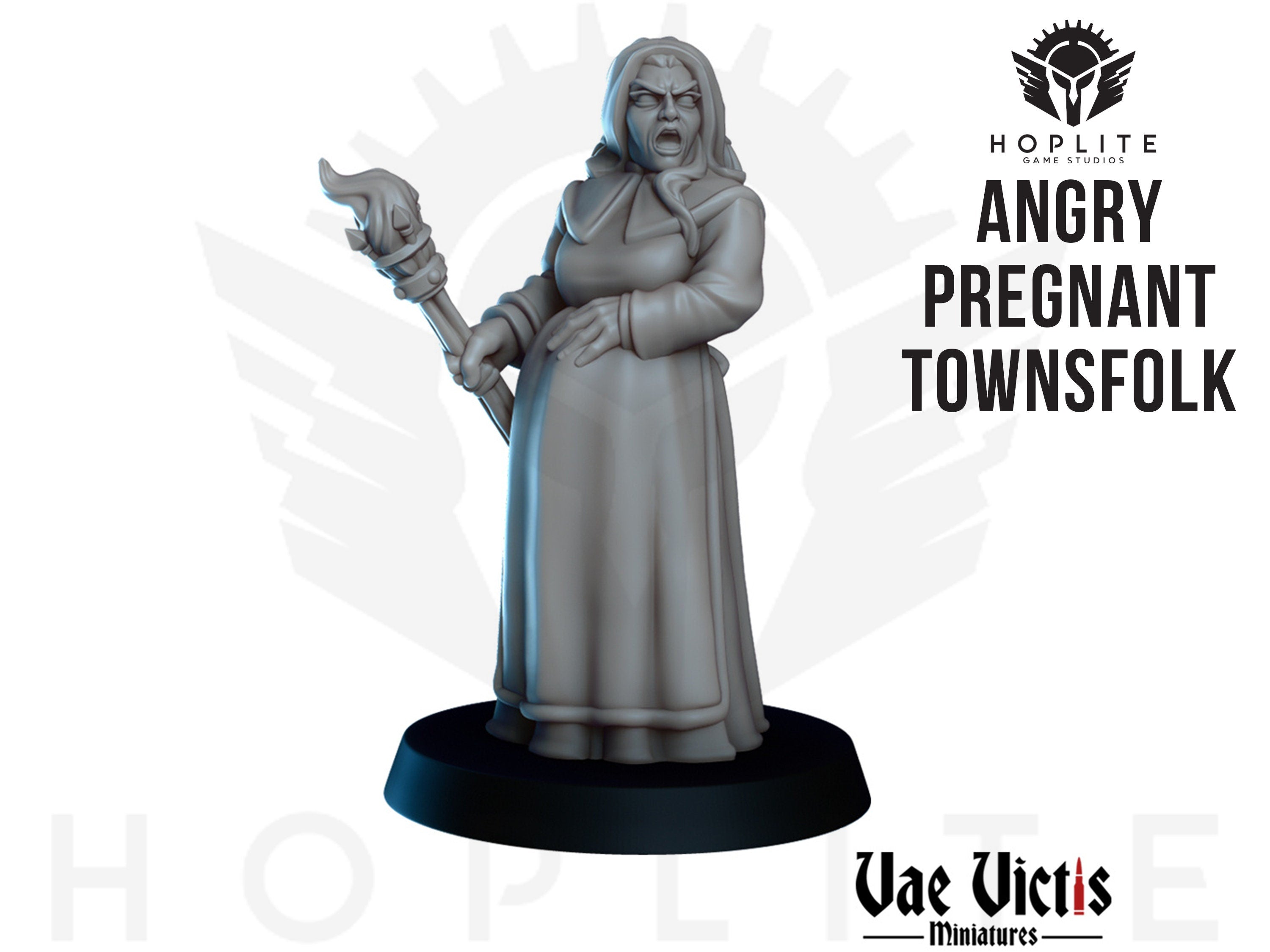 Angry Pregnant Townsfolk