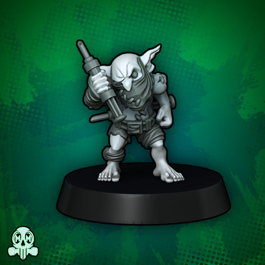 Orc Doktor & Goblin Sidekick | Malicious Miniatures