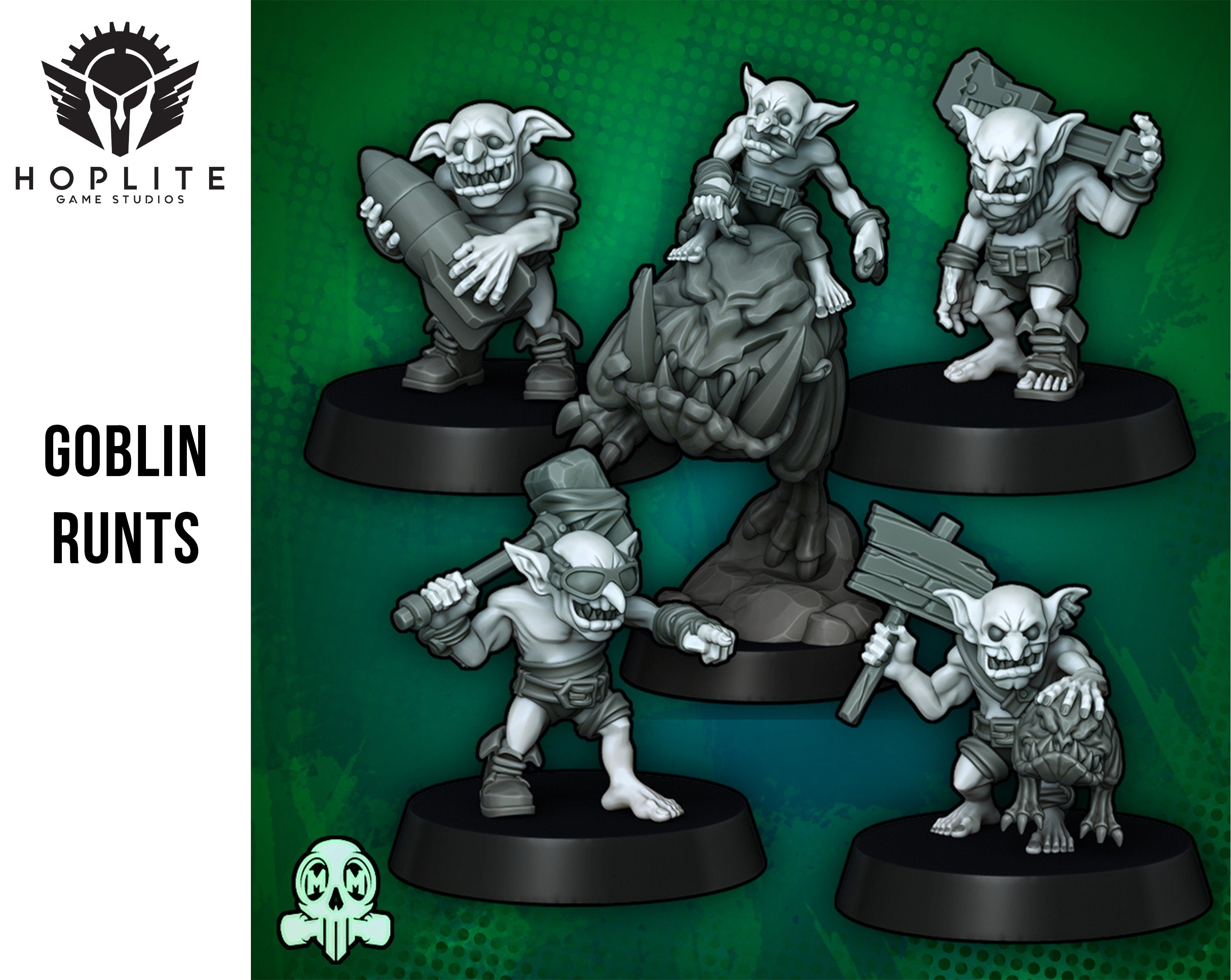 Goblin Runts | Space Orcs | Greenskin Orks |Malicious Miniatures