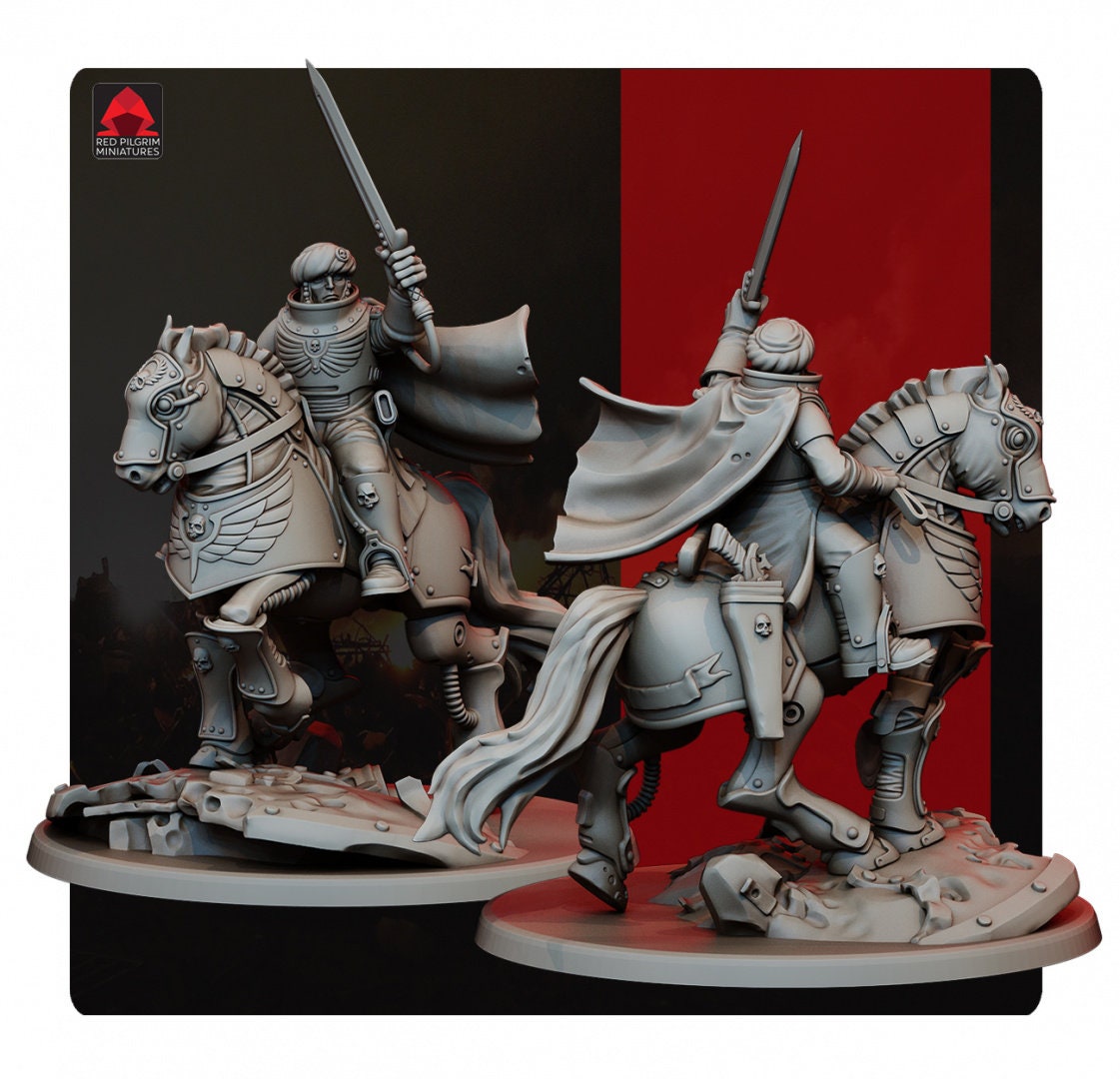Señor General del Imperio | Miniaturas del Peregrino Rojo | 32mm