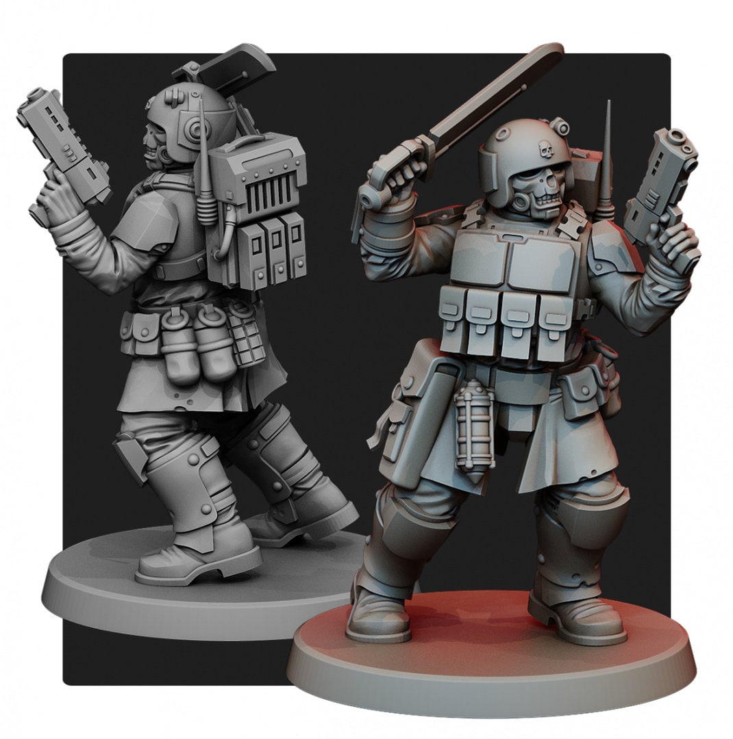 Desert Hawks Stormtroopers | Red Pilgrim Miniatures | 32mm