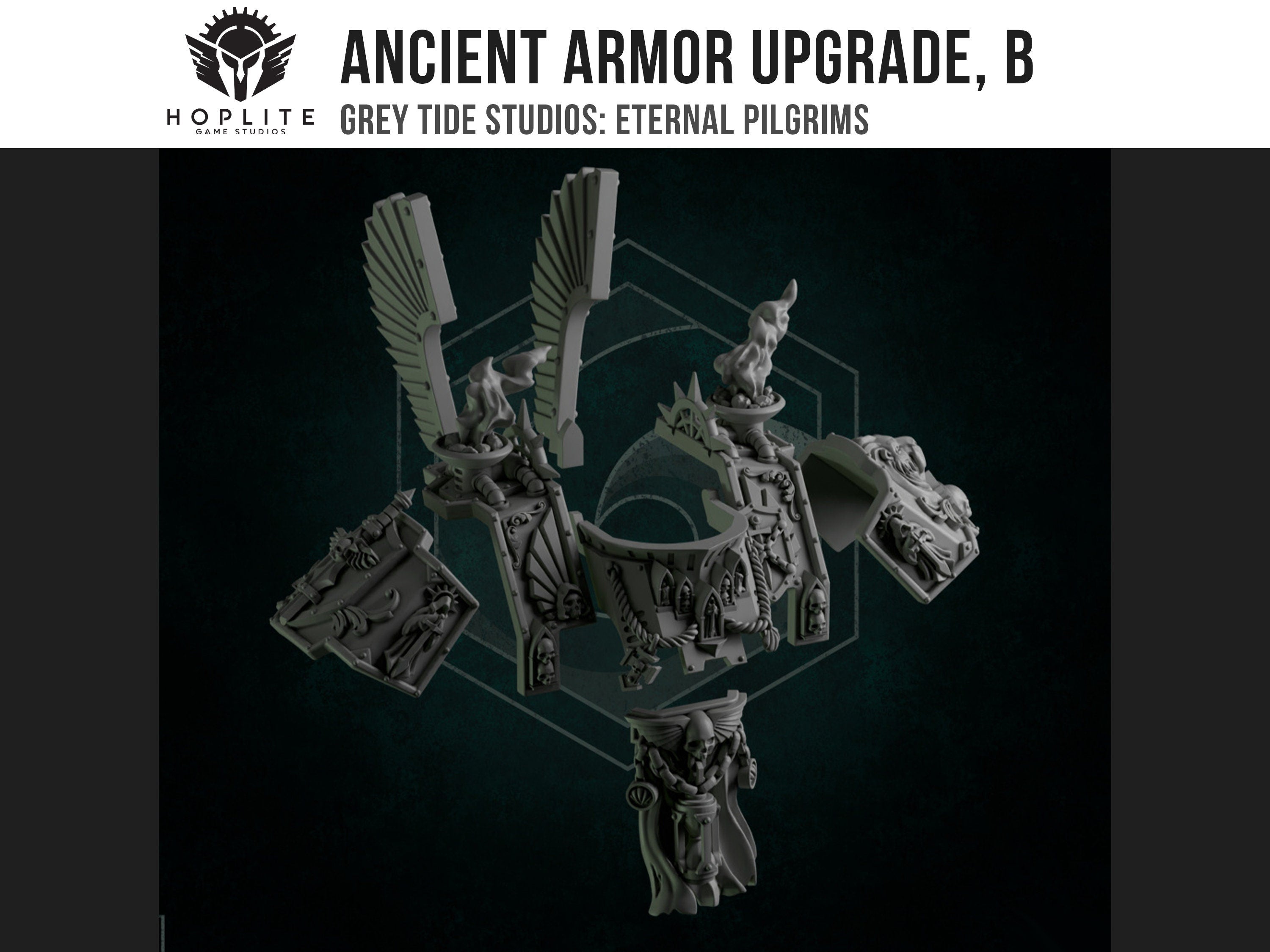 Ancient Armor Upgrade, B | Grey Tide Studios | Eternal Pilgrims | Conversion Parts & Bits